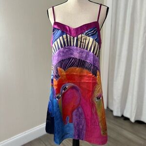 Eclectic 80’s slip dress
